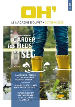 OH 274 Couverture du magazine municipal d'octobre 2025
