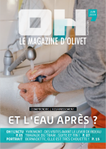 couverture du OH Olivet avec un homme se lavant les mains