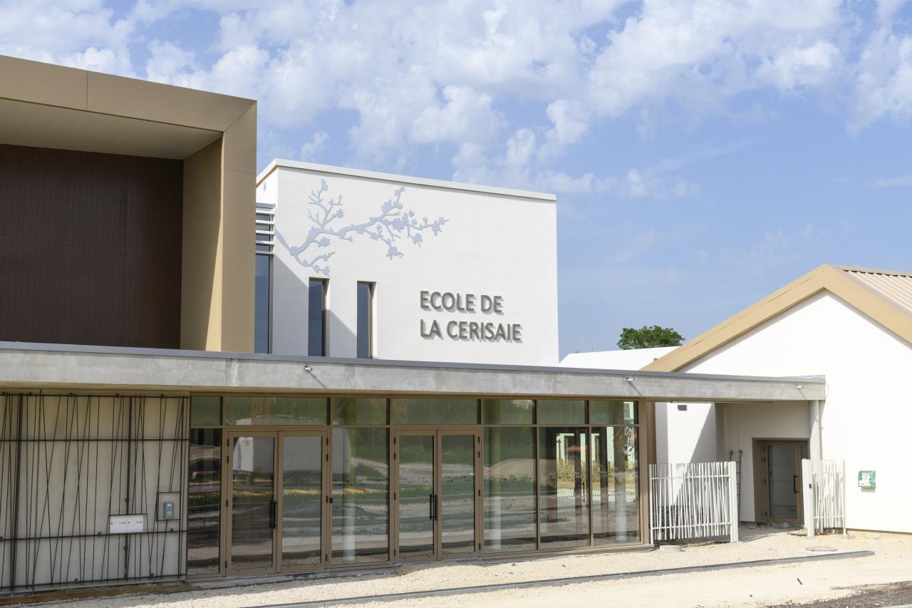 Ecole de la Cerisaie, quartier de la Vanoise, Olivet, septembre 2024